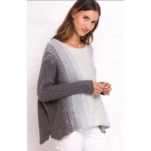 Wooden Ships S/M Chunky Rusna Knit Ombré Sweater Mohair Wool Oversized Pullover